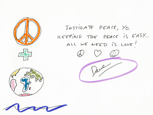 Peace World Canvas